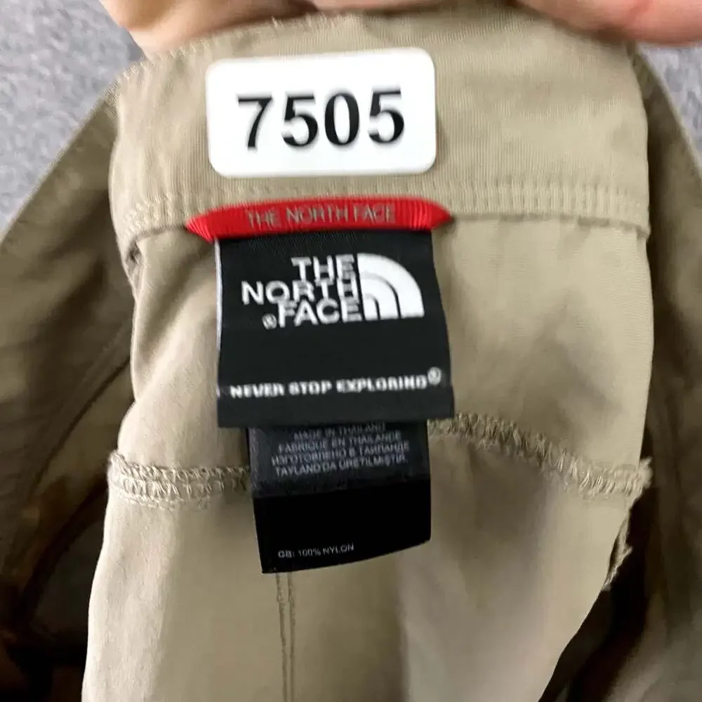 The North Face Men's Size 38 Beige Straight Leg Nylon Outerwear Pants